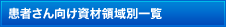 患者さん向け資材領域別一覧