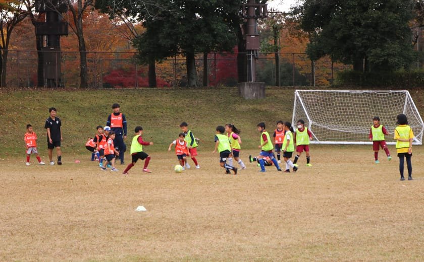 写真：しもつけサッカーセミナーin野木の様子